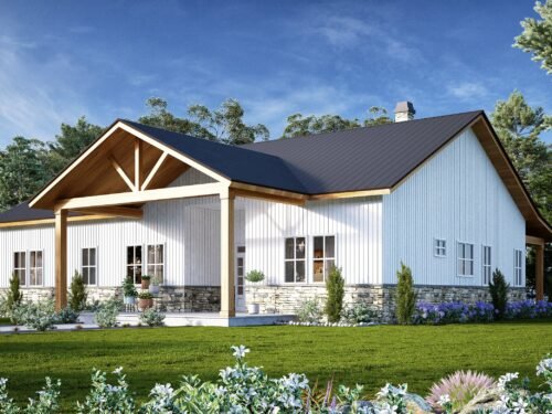 The Ironhide Lodge Steel Barndo House Kit