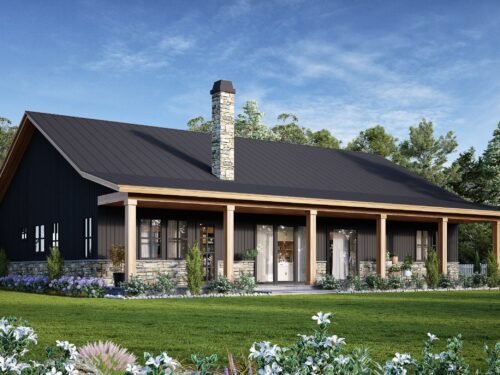 The Steelhide Lodge Steel Barndo House Kit