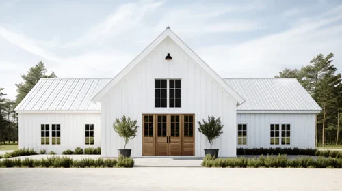 The White Ember Steel Barndo House Kit