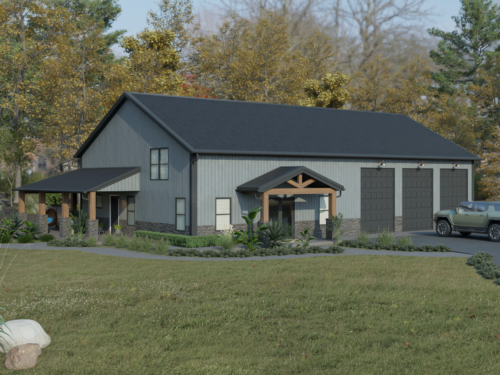 The Ridge & Rail Steel Barndo House Kit