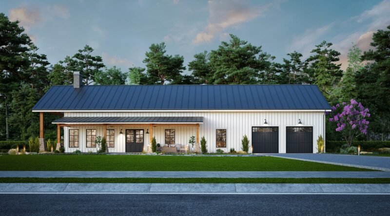 The Maplestone Steel Barndo House Kit – Tiny Homes