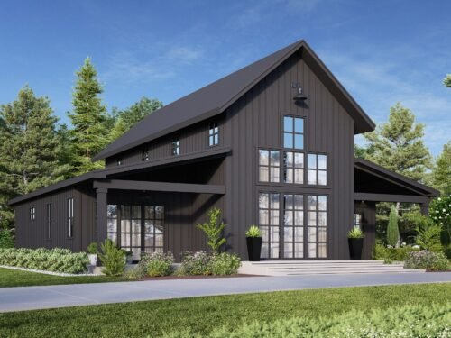 The Black Nest Steel Barndo House Kit