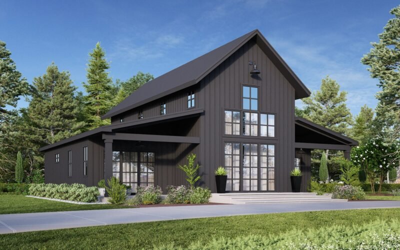 The Black Nest Steel Barndo House Kit – Tiny Homes