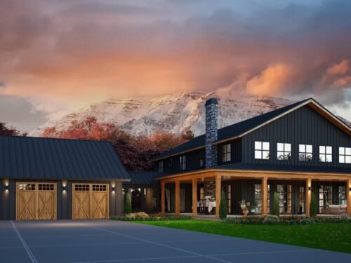 The Forge & Field Steel Barndo House Kit