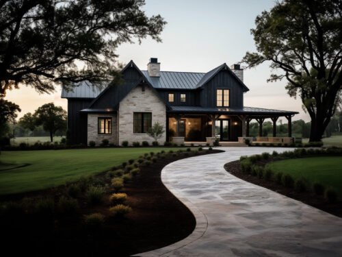 The Black Raven Steel Barndo House Kit