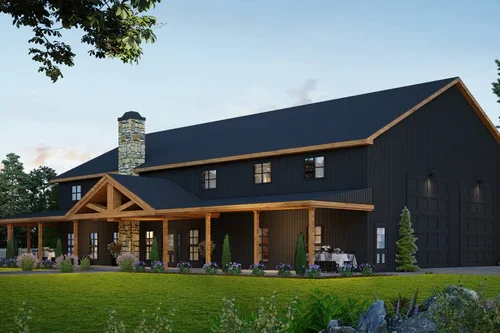 The Blackwood Farmhouse Steel Barndo House Kit