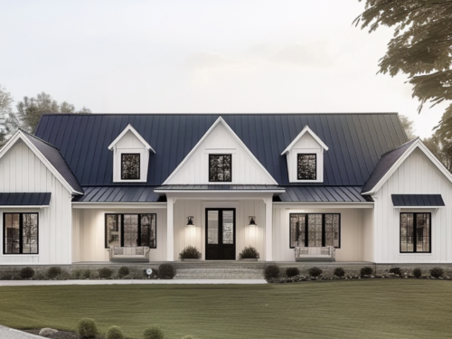 The Wexley Farmhouse Steel Barndo House Kit