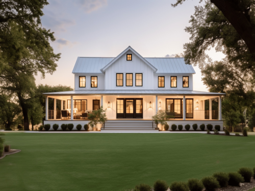 The Foxglove Farmhouse Steel Barndo House Kit