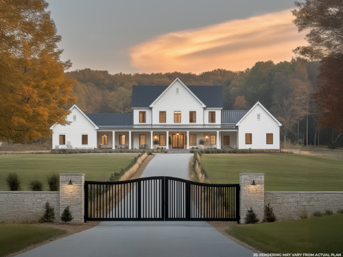 The Ellington Farmhouse Steel Barndo House Kit