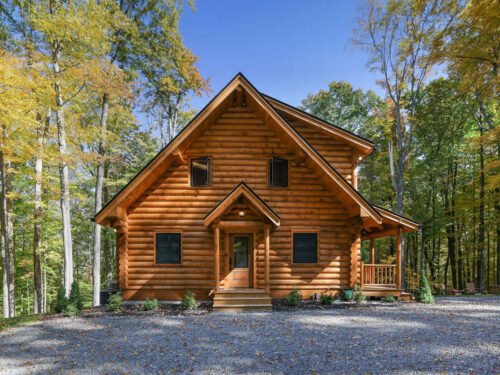 The Fox Trot Cabin – Luxury Log Home Kit