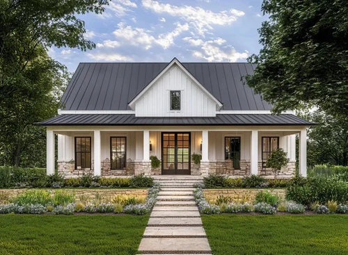 The Ashbrook Farmhouse Steel Barndo House Kit