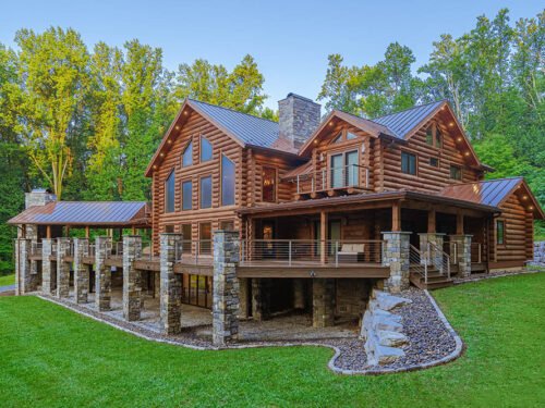 The Berkley Cabin – Luxury Log Home Kit