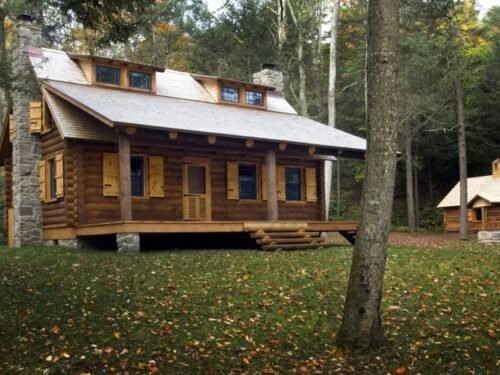 The Dreamy Fields Cabin – Luxury Log Home Kit