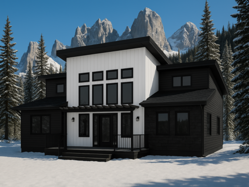 Mountain Views Retreat House Kit - Home Kit